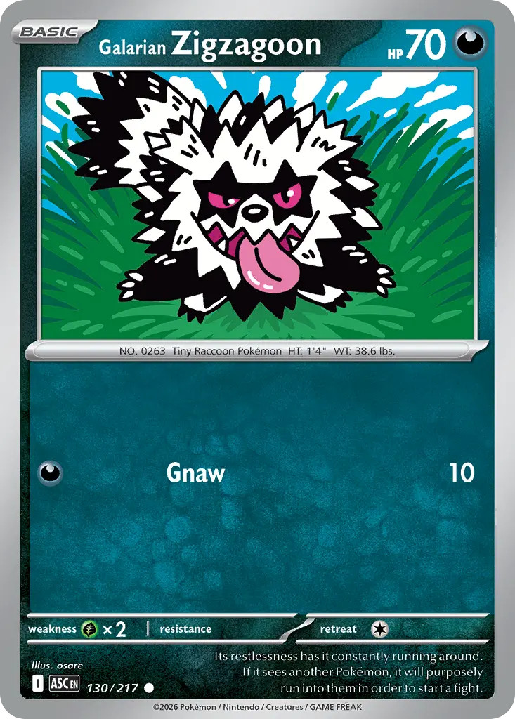 Galarian Zigzagoon