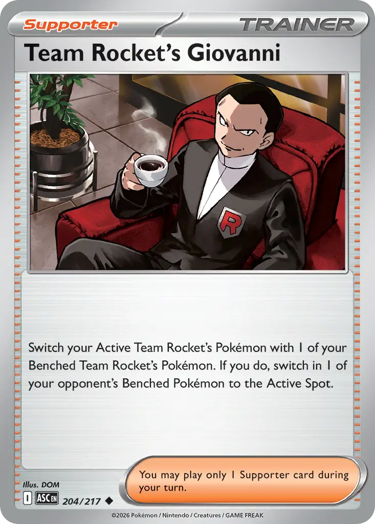 Team Rocket's Giovanni