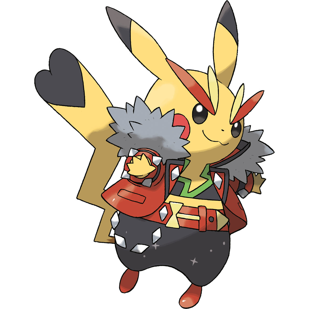 Pikachu-rock-star